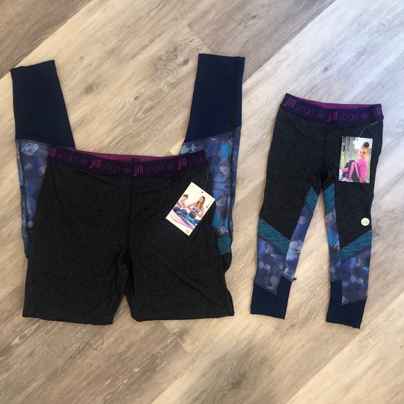 Pants - Mommy and mini yoga pants size women’s M- girls 2